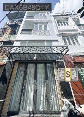 Nhà 5 tầng Trần Văn Ơn – 37m² – 5PN – hẻm thoáng, ô tô gần – 6 tỷ 38 - Phường Tân Sơn Nhì  -  Quận Tân Phú 