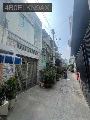 Bán nhà hẻm 628 Hậu Giang, P12, Q6,gần ngay ngã tư Hậu Giang + NVL - Phường 12  -  Quận 6 