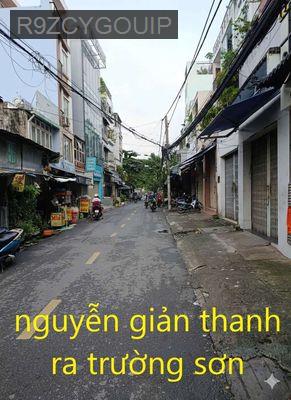 Nguyễn Giản Thanh Quận 10-Nhà 2 mặt ngay chợ thuốc cần bán - Phường 15  -  Quận 10 