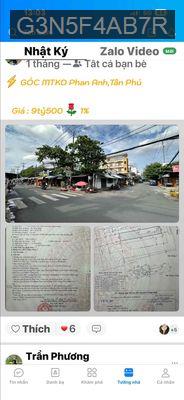 Nhà góc MTKD 264 Phan Anh - Phường Phú Thạnh  -  Quận Tân Phú 