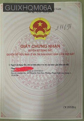 nhà 3 tầng 4 phòng ngủ một phòng thờ Đuòng Dương Quảng Hàm quận Gò vấp - Phường 6  -  Quận Gò Vấp 