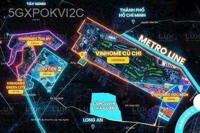 Chính chủ bán nhanh đất nông nghiệp trong khu đô thị Vinhome Củ Chi - Xã Tân Thông Hội  -  Huyện Củ Chi 