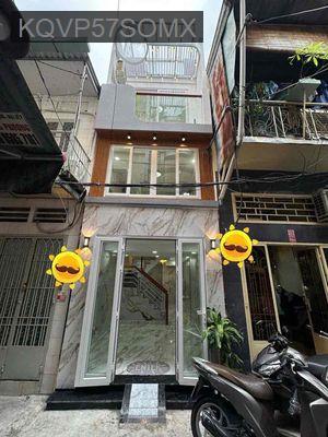 NHÀ ĐẸP MỚI QUẬN 5 + 5pn 4wc + hẻm xe hơi + ĐƯỜNG VÕ VĂN KIỆT - Phường 1  -  Quận 5 