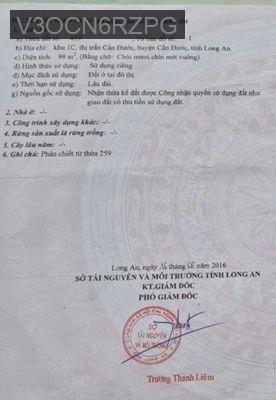 Nhà đô thị, 2 mặt tiền  xe hơi xe tải - Thị trấn Cần Đước  -  Huyện Cần Đước 