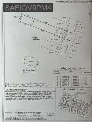 Bán nhà - Phường 16  -  Quận Gò Vấp  - 80m² - 5.6tỷ