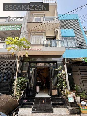 BÁN NHÀ 3 TẦNG SÂN THƯỢNG RỘNG NGAY CHỢ LIÊN KHU 5 6 - Phường Bình Hưng Hòa B  -  Quận Bình Tân 