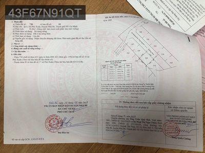 Bán đất chính chủ Full thổ Phú Xuân, Nhà Bè - Xã Phú Xuân  -  Huyện Nhà Bè 