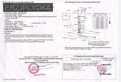 Bán nhà chính chủ Quận 12 - Phường Hiệp Thành  -  Quận 12 