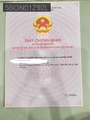 nhà mặt phố cần bán - Phường 2  -  Thành phố Tân An 
