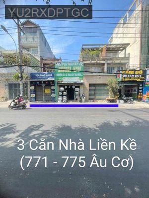 🏢💎 BÁN 3 CĂN NHÀ LIỀN KỀ – MẶT TIỀN ÂU CƠ –  314m² – GIÁ 107 TỶ 💎🏢 - Phường Tân Thành  -  Quận Tân Phú 