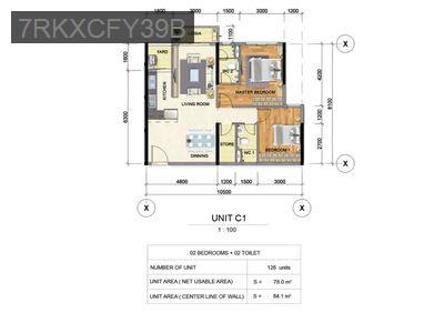 Bán căn hộ Emerald Celadon City 2PN View hot - Phường Sơn Kỳ  -  Quận Tân Phú 