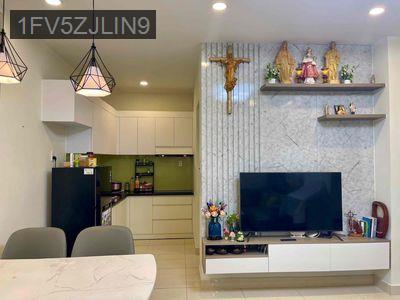 bán gấp căn 2pn 2pn gồm đầy đủ nội thất, ban công hướng view ngoại khu - Phường 7  -  Quận 8 