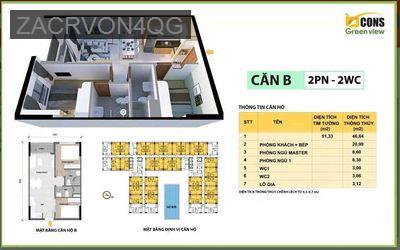Ngộp bank thanh lý B.05.16 Bcons Green View - Phường Đông Hòa  -  Thị xã Dĩ An 