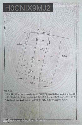 Bán nhà 3 tầng ngang 5 dài 20 vuông góc Vĩnh Khánh & Tôn Đản - Phường 10  -  Quận 4 