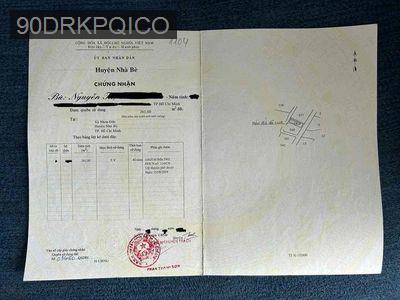 Bán nhà cấp 4 mặt tiền đường Lê Văn Lương - gần cầu Rạch Tôm - Xã Nhơn Đức  -  Huyện Nhà Bè 