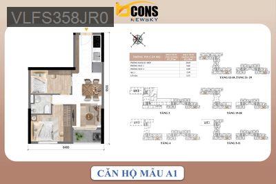 Bcons Newsky mặt tiền đường quốc lộ 13 2PN 1WC chỉ 2 tỷ 581 - Phường Lái Thiêu  -  Thị xã Thuận An 