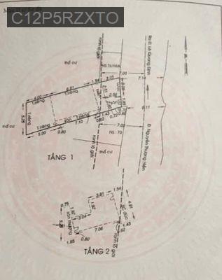 Bán nhà mặt tiền đường Nguyễn Thượng Hiền, P1, Gò Vấp, 77.4m2 đất, - Phường 1  -  Quận Gò Vấp 