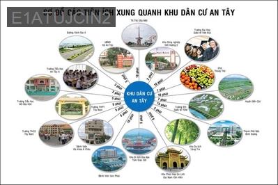 cần bán lô đất chính chủ - Xã An Tây  -  Thị xã Bến Cát 