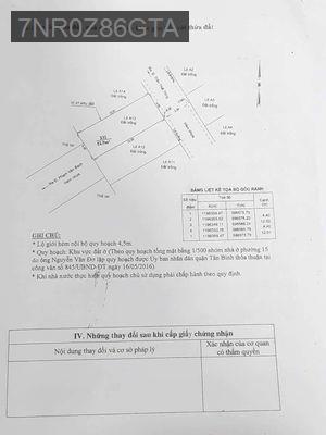 bán đất gần nhà gà t3 sân bay tân sơn nhất  - Phường 15  -  Quận Tân Bình 