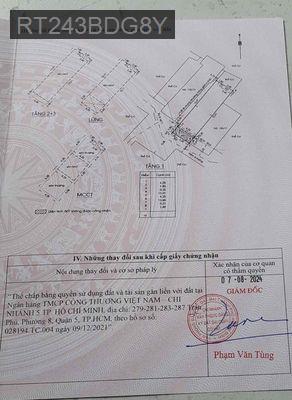 CHÍNH CHỦ GÒ VẤP GẦN SÂN BAY - Phường 3  -  Quận Gò Vấp 