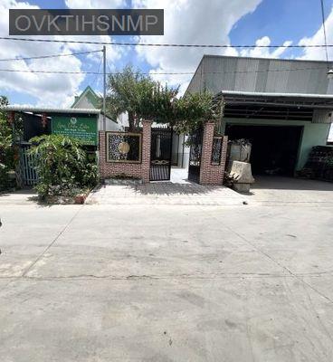 NHÀ SÂN VƯỜN MẶT TIỀN ĐƯỜNG NGUYỄN VĂN TỊCH CÓ VƯỜN CÂY AO CÁ - Thị trấn Vĩnh Hưng  -  Huyện Vĩnh Hưng 