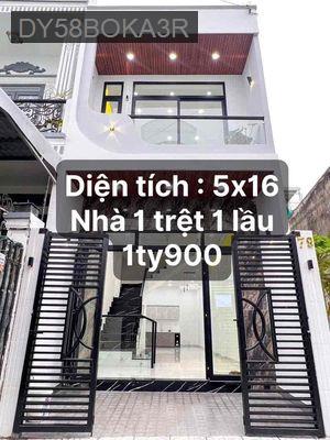 Nhà 1T1L- Diện tích 5*16 - Giá Chỉ 1,9 tỷ - Phường Tân Hiệp  -  Thị xã Tân Uyên  Nhà 1T1L- Diện tích 5*16 - Giá Chỉ 1,9 tỷ - Phường Tân Hiệp  -  Thị xã Tân Uyên