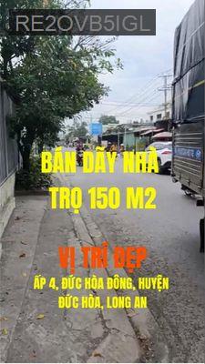 Bán nhà - Xã Đức Hoà Đông  -  Huyện Đức Hòa  - 150m² - 2.9tỷ