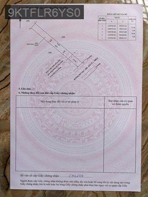 CC cần bán - Thị trấn Lai Uyên  -  Huyện Bàu Bàng 