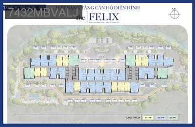 Suất ngoại giao The Felix  căn 2PN 2WC giá 2.1 tỷ, mua từ cđt - Phường Bình Hòa  -  Thị xã Thuận An 