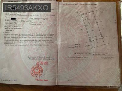 Bán nhà hẻm 3m đường Hậu Giang - Phường 12  -  Quận 6 