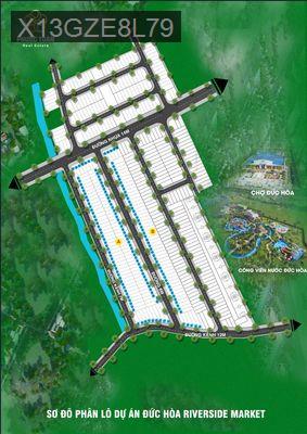 Bán đất đẹp trung tâm Đức Hòa, Long an - Sổ hồng riêng, thổ cư 100%! - Thị trấn Đức Hoà  -  Huyện Đức Hòa 