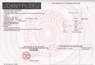 Bán nhà mặt tiền kinh doanh buôn bán sầm uất - Xã Vĩnh Tân  -  Thị xã Tân Uyên 