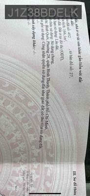 cần bán gấp - Phường 28  -  Quận Bình Thạnh 