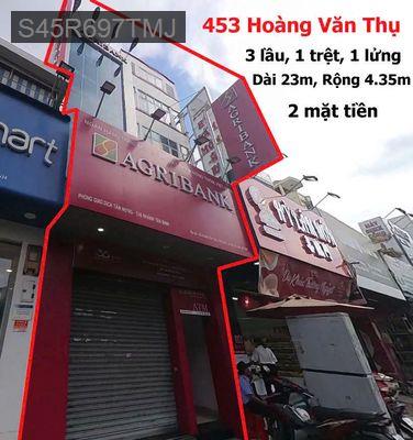 Bán nhà mặt tiền - Phường 4  -  Quận Tân Bình  - 100m² - 32tỷ