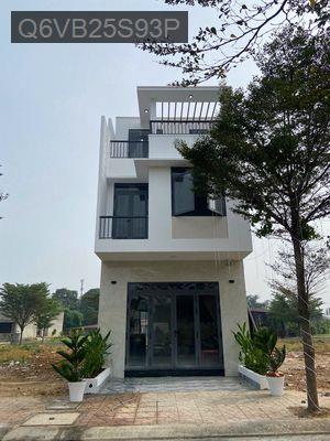 Nhà 3 tầng 3PN,3WC - Thới Hòa,Bến Cát - Hồ bơi,trường học - Giá 1,95tỷ - Phường Thới Hòa  -  Thị xã Bến Cát 