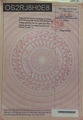 Cần bán căn góc chung cư Sơn Kỳ - Phường Sơn Kỳ  -  Quận Tân Phú 