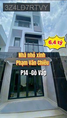 🏡 BÁN NHÀ GÒ VẤP – HẺM THÔNG, GẦN CHỢ & TRƯỜNG HỌC - Phường 14  -  Quận Gò Vấp 