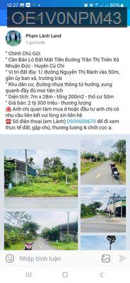 Dat ban - Xã Nhuận Đức  -  Huyện Củ Chi 