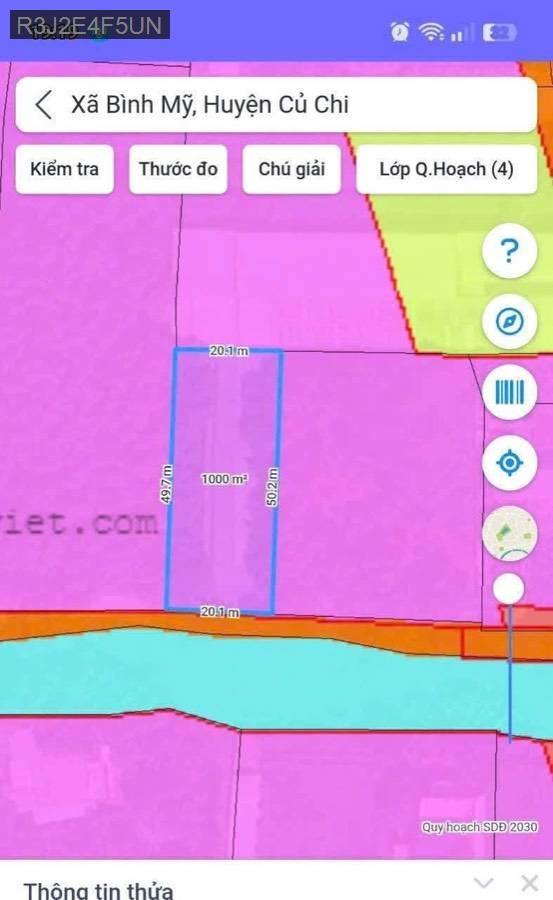 BÁN KHO XƯỞNG,1000M2,THỔ 740M2, XÃ BÌNH MỸ CỦ CHI TPHCM, 18Ty TL  - Xã Bình Mỹ  -  Huyện Củ Chi  - (ảnh - 1)