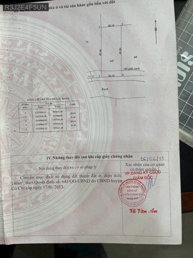 BÁN KHO XƯỞNG,1000M2,THỔ 740M2, XÃ BÌNH MỸ CỦ CHI TPHCM, 18Ty TL  - Xã Bình Mỹ  -  Huyện Củ Chi  - (ảnh - 3)