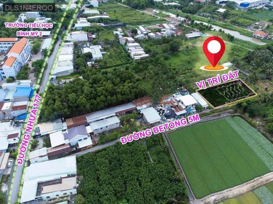 Bán đất Sổ Hồng Riêng Bình Mỹ. Giấy phép xây dựng tự do, thuận tiện đi lại các quận huyện - Xã Bình Mỹ  -  Huyện Củ Chi  - (ảnh - 1)