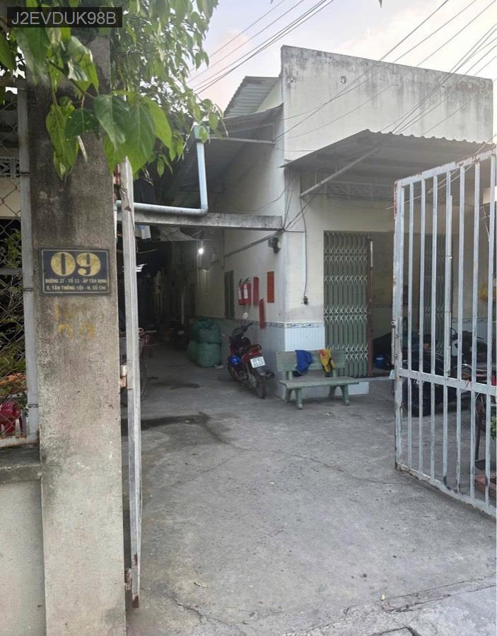 Bán dãy trọ khu Việt Kiều Đường 27 có sẵn 12 phòng trọ thu nhập trên 17triệu/tháng - Xã Tân Thông Hội  -  Huyện Củ Chi  - (ảnh - 1)