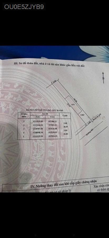 Bán đất đường 64 tổng 189m² có 57m thổ cư. Đất đã được san phẳng, xây cổng và rào cao đẹp - Xã Tân Phú Trung  -  Huyện Củ Chi  - (ảnh - 0)