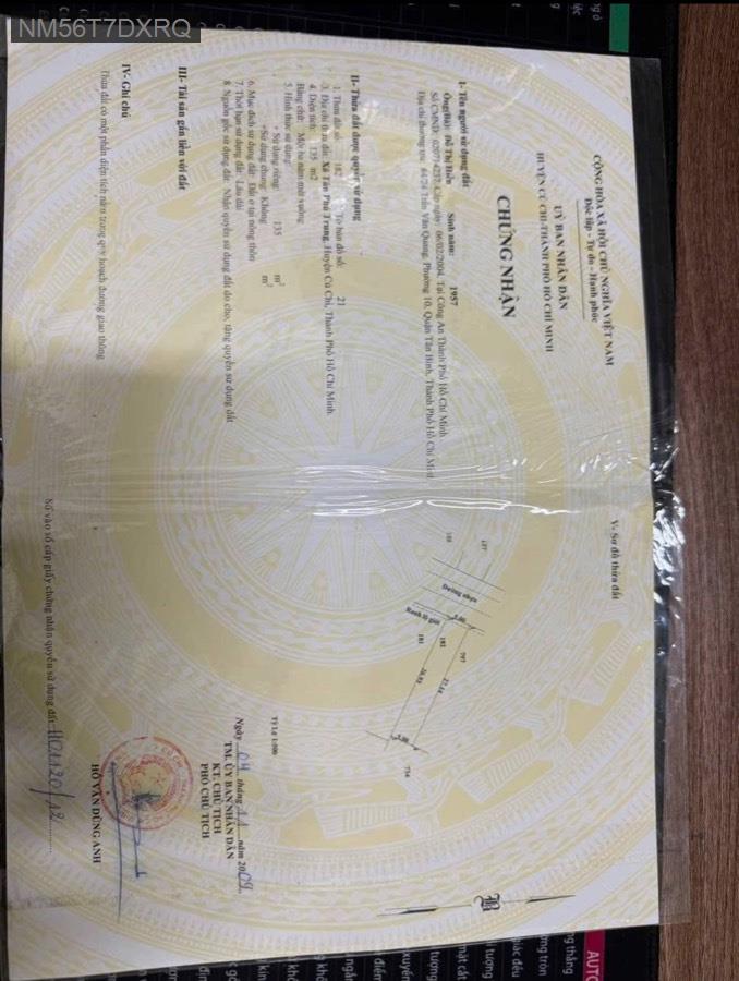 Bán nhà mặt tiền đường Võ Thị Se sát bên chợ sáng, diện tích 5x27. Mặt tiền đường lớn kinh doanh - Xã Tân Phú Trung  -  Huyện Củ Chi  - (ảnh - 0)