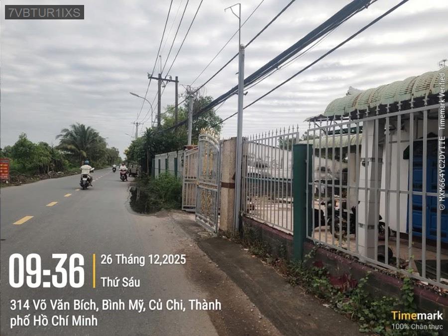 Bán nhà mặt tiền Võ Văn Bích, dt 25x27 tổng 653m. Vị trí mặt tiền kinh doanh - Xã Bình Mỹ  -  Huyện Củ Chi  - (ảnh - 3)