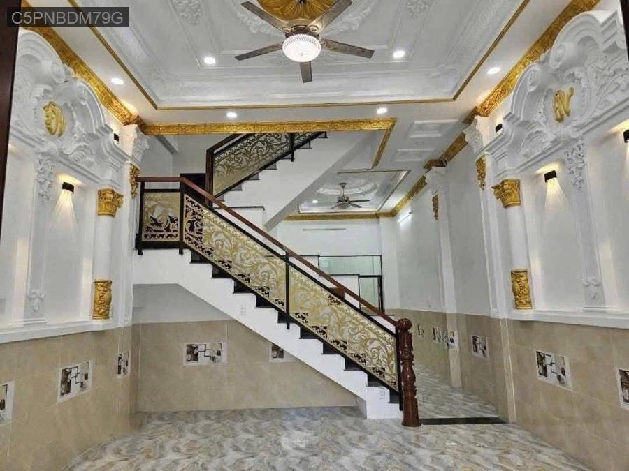 Bán nhà mặt tiền đường nhựa thông Xuân Thới Sơn. SHR 5x20 1 trệt 1 lầu - Giá 3tỷ850triệu bớt lộc - Xã Xuân Thới Sơn  -  Huyện Hóc Môn  - (ảnh - 1)