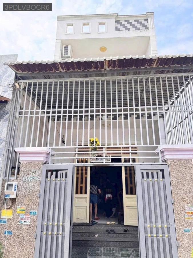 Bán nhà Sổ Hồng Riêng Đông Thạnh, nhà 1 trệt 1 lầu. Giá 3.7tỷ bớt nhẹ - Xã Đông Thạnh  -  Huyện Hóc Môn  - (ảnh - 1)