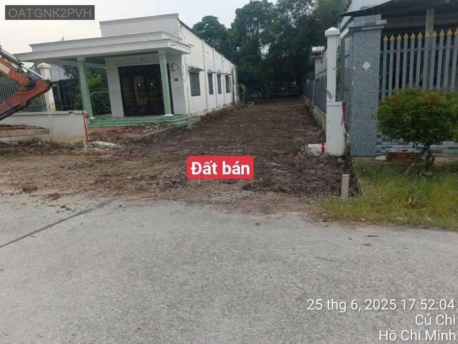 Bán lô đất mặt tiền đường bê tông Phước Thạnh, thích hợp cho khách xây nhà ở định cư lâu dài - Xã Phước Thạnh  -  Huyện Củ Chi  - (ảnh - 0)