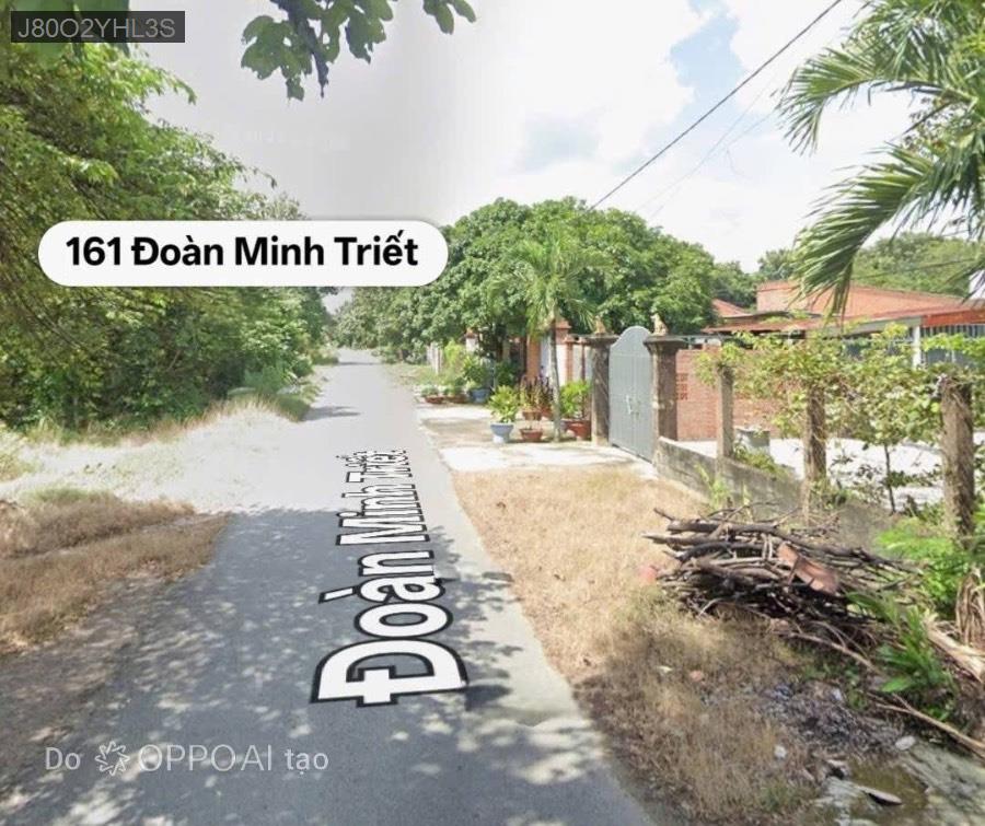 Bán đất mặt tiền Đường 161 Đoàn Minh Triết, dt 6.45m nở hậu 6.61x 68.71  - Xã Thái Mỹ  -  Huyện Củ Chi  - (ảnh - 2)