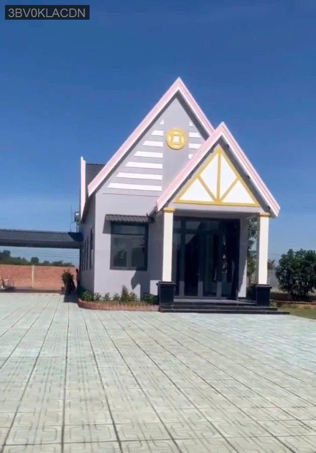 Bán nhà vườn SHR. Quá đẹp cho ace mua để cho gia đình nghỉ dưỡng cuối tuần  - Xã An Ninh Tây  -  Huyện Đức Hòa  - (ảnh - 1)